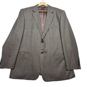 Men's Pronto Uomo Brown Gray Sport Coat Blazer